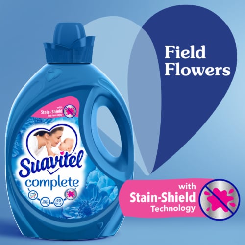 Suavitel Complete Fabric Softener Field Flowers Perspective: left