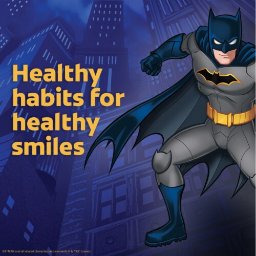 Colgate Kids Powered Batman Toothbrush Perspective: left