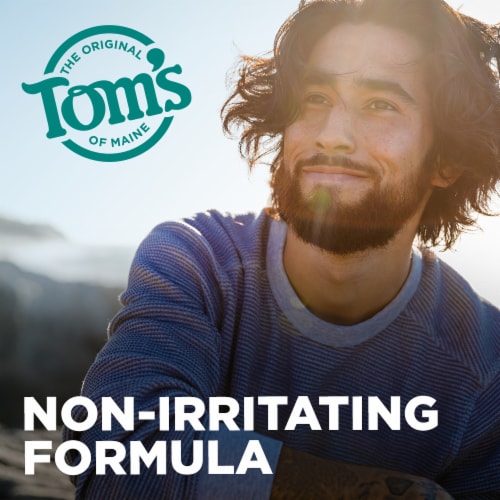 Tom's of Maine Natural Charcoal Antiperspirant Deodorant for Men Perspective: left
