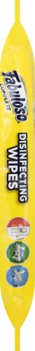 Fabuloso Complete Lemon Scent Disinfecting Wipes Perspective: left