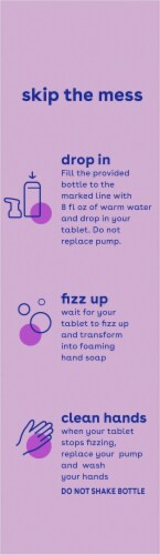 Softsoap Sparkling Lavender Foaming Hand Soap Tablet Starter Kit Perspective: left