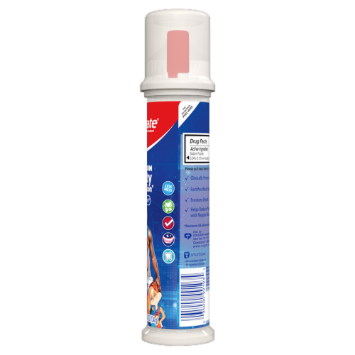 Colgate® Kids Space Jam Bubble Fruit Toothpaste Perspective: left