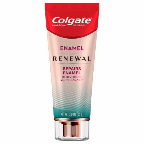 Colgate Renewal Deep Clean Enamel Toothpaste Mint Perspective: left