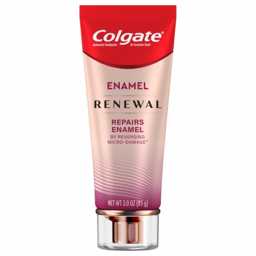 Colgate® Renewal Enamel Sensitivity Toothpaste Perspective: left