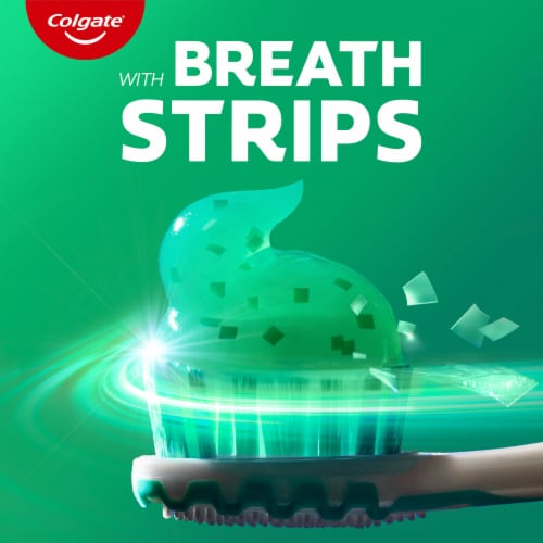 Colgate Max Fresh Whitening Toothpaste with Clean Mint Flavor Perspective: left