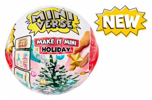 MGA's Miniverse™ Make It Mini™ Diner Holiday Licensed WB Movie Perspective: left