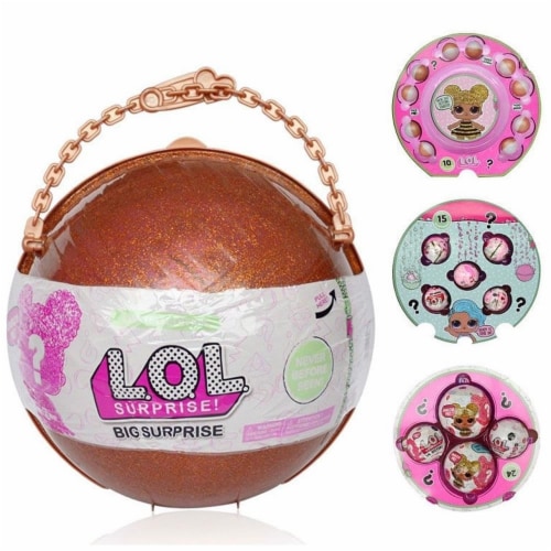 LOL Big Surprise Glitter Ball Doll Purse Storage Case Limited