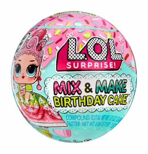 L.O.L. Surprise Mix & Make Birthday Cake Tots Perspective: left