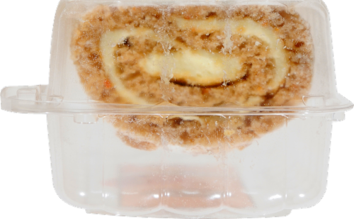 Dutch Country Carrot Cake Roll Perspective: left