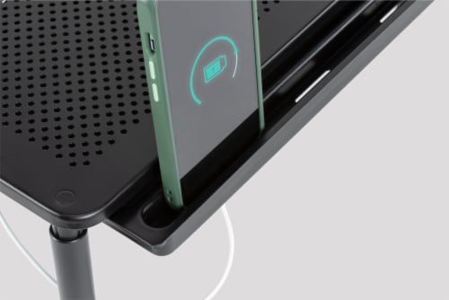 Allsop Tri-Level Adjustable Monitor Stand Perspective: left
