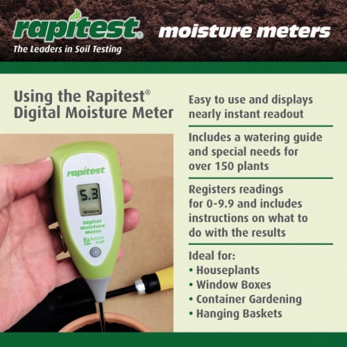 Luster Leaf® Rapitest® Digital Soil Moisture Meter, 1 ct Pick ‘n Save