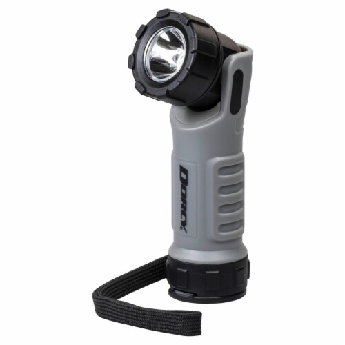 Dorcy Pro Series Swivel Head Flashlight - Gray Perspective: left
