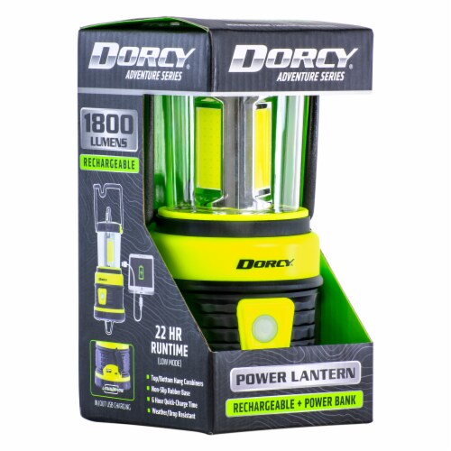 Dorcy Rechargeable Lantern Powerbank Perspective: left