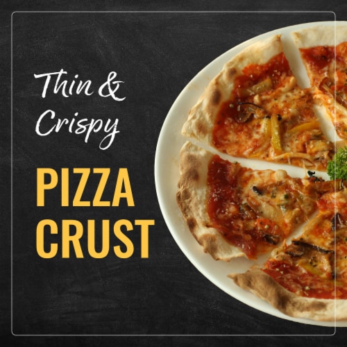 Mama Mary's Thin & Crispy Pizza Crust Perspective: left
