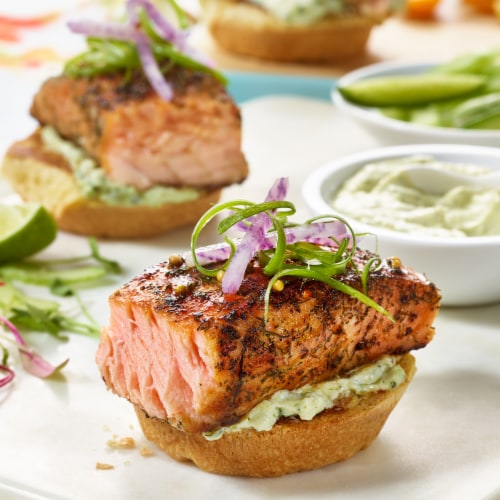 Sea Cuisine Citrus Herb Atlantic Salmon Perspective: left