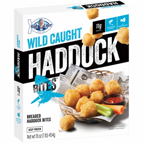High Liner™ Wild Caught Breaded Haddock Bites Perspective: left
