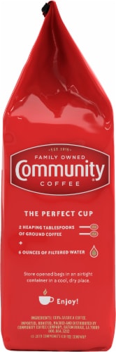 Community Coffee® Cafe Special® Medium-Dark Roast Ground Coffee Perspective: left