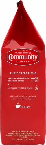 Community Coffee® Signature Blend Dark Roast Ground Coffee Perspective: left