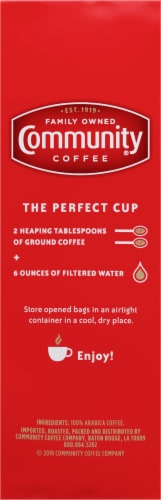 Community Coffee® Medium Roast Ground Coffee Perspective: left