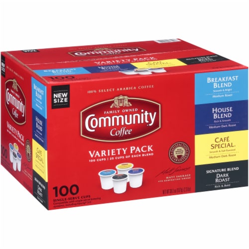 Community Coffee® Single Serve Cups Variety Pack Perspective: left
