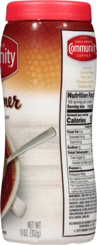 Community® Coffee Low-Fat Lactose-Free Creamer Perspective: left