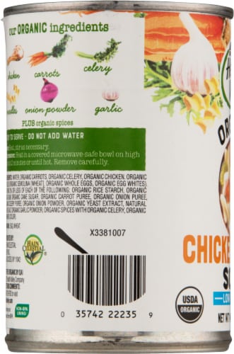 Health Valley® Chicken Noodle Soup Organic Perspective: left