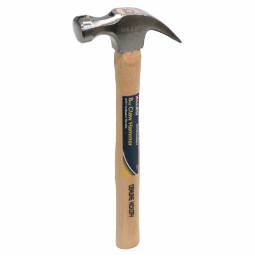 Allied Claw Hammer with Hardwood Handle- Silver/Natural Perspective: left
