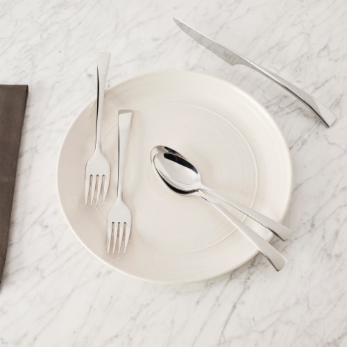Zwilling J.A. Henckels Bellasera Flatware Set Perspective: left