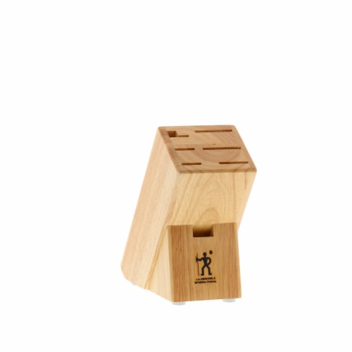 Henckels Forged Premio 7-pc Knife Block Set Perspective: left