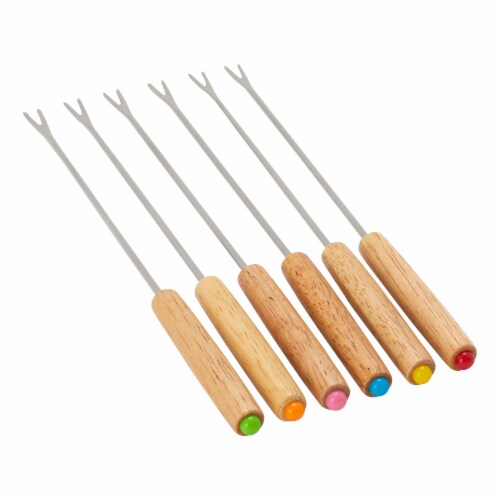 ZWILLING 8-in Fondue Pot Set with 6 Forks, For Chocolate, Caramel, Cheese, Sauces and More Perspective: left