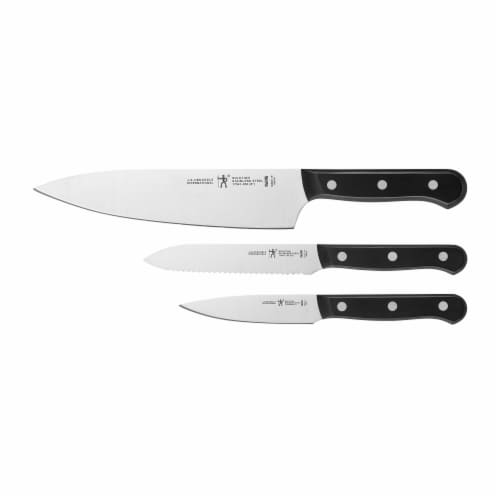 Henckels Solution 3-pc Starter Knife Set Perspective: left