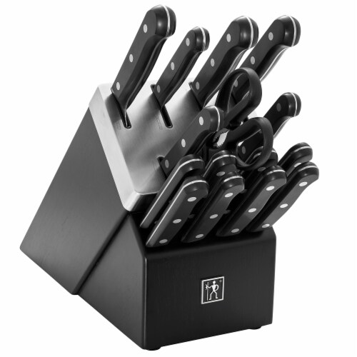 Henckels Self Sharpening Knife Block Perspective: left