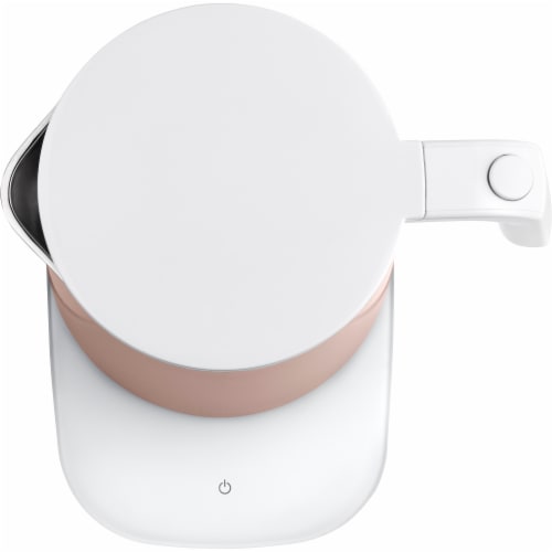 ZWILLING Enfinigy 1.56-qt Cool Touch Stainless Steel Electric Kettle Pro, Tea Kettle, Rose Perspective: left