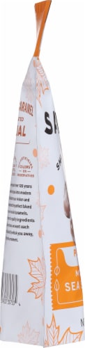Sanders® Pumpkin Spice Sea Salt Milk Chocolate Covered Caramels Perspective: left