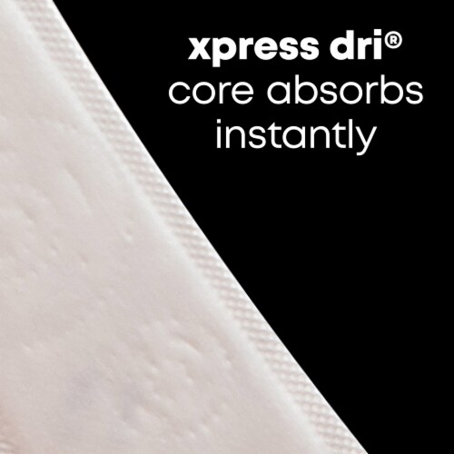 U by Kotex Clean & Secure Panty Liners, Light Absorbency, Regular Length, 64 Count Perspective: left