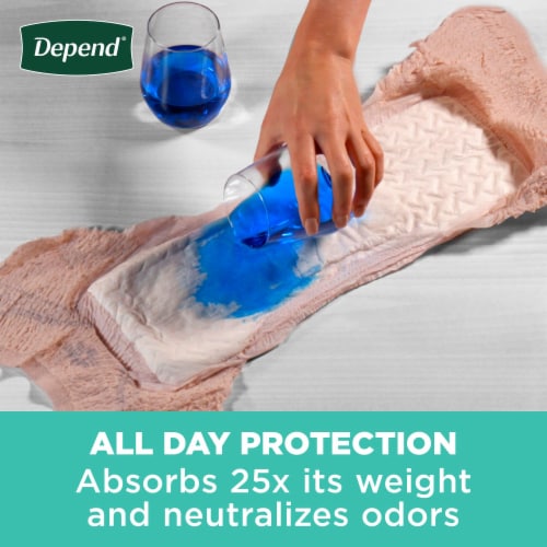 Depend Adult Incontinence Underwear Fresh Protection for Women, Size XL Perspective: left
