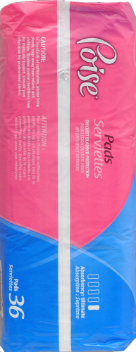 Poise Pads Perspective: left