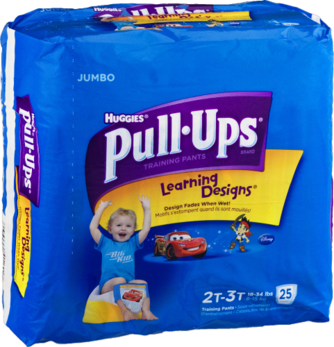 Pull-Ups Learning Designs Boys' Potty Training Pants Perspective: left