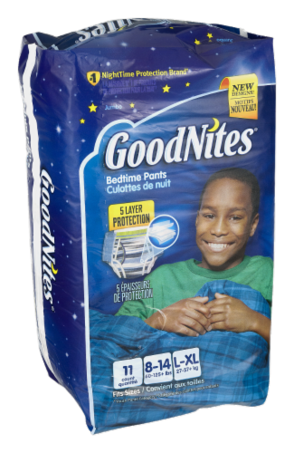 GoodNites Large / Extra Large Boy Underpants Perspective: left