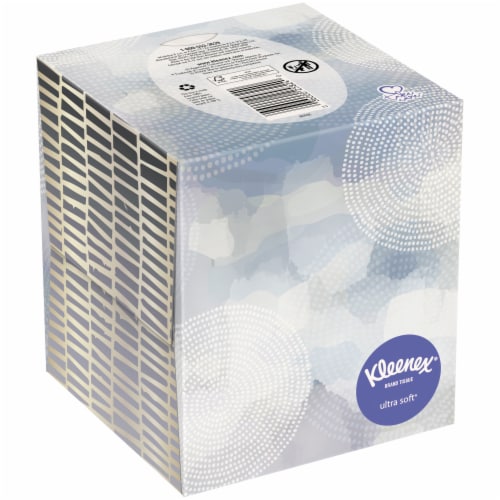 Kleenex Ultra Soft & Strong Facial Tissues Perspective: left