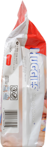 Huggies Simply Clean Fragrance Free Wipes Perspective: left