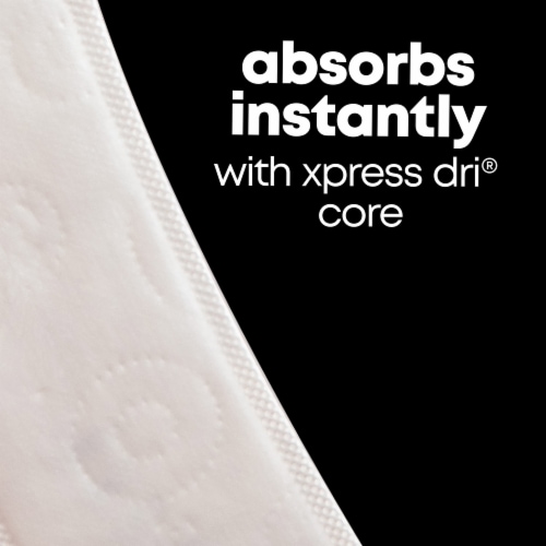U by Kotex Clean & Secure Panty Liners Light Absorbency Extra Coverage Perspective: left
