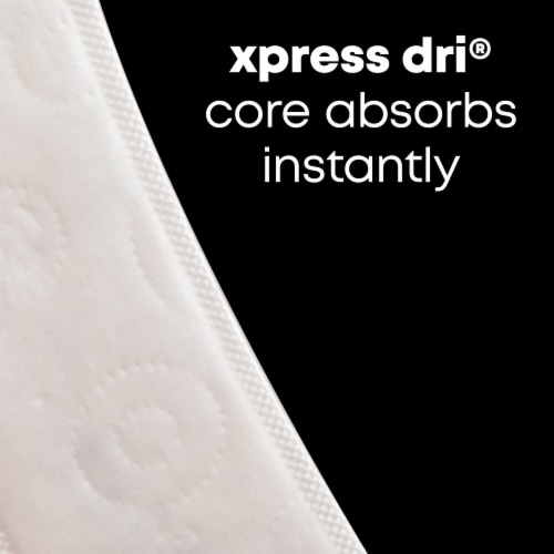 U by Kotex Clean & Secure Panty Liners Light Absorbency Extra Coverage Perspective: left