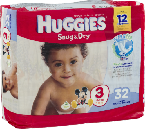 Huggies snug & dry diapers sales size 3
