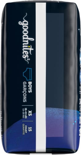 Goodnites® Boys' Bedwetting Underwear, XS (28-43 lbs) Perspective: left
