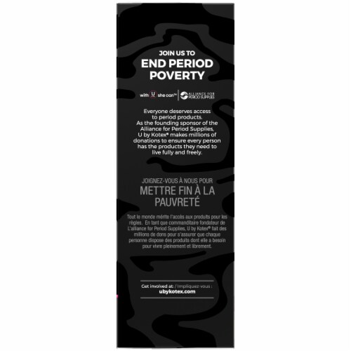 U by Kotex Barely There Regular Everyday Liners Perspective: left
