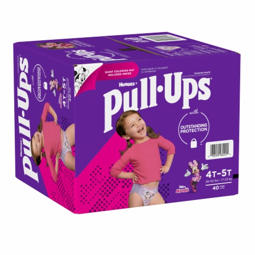 Pull-Ups Learning Designs Girls' Potty Training Pants, 3T-4T (32