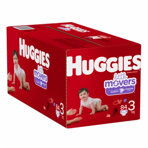 Little Movers Wetness Indicator Hypoallergenic Diapers, 84 Diapers - King  Soopers