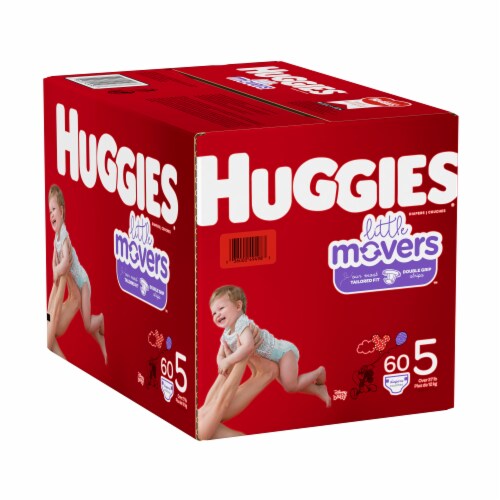 Huggies Little Movers Baby Diapers, Size 7, 60 Ct (Select for More Options)  