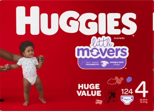 Little Movers Wetness Indicator Hypoallergenic Diapers, 84 Diapers - King  Soopers